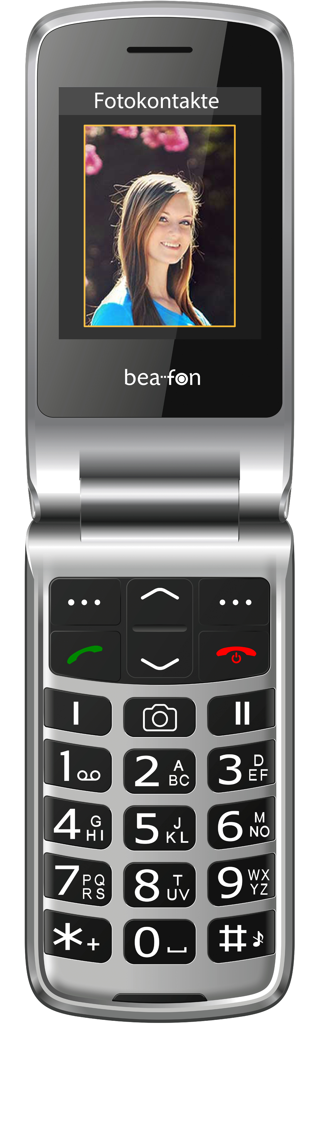 BEAFON SL645 PLUS Smartphone, Schwarz / Silber