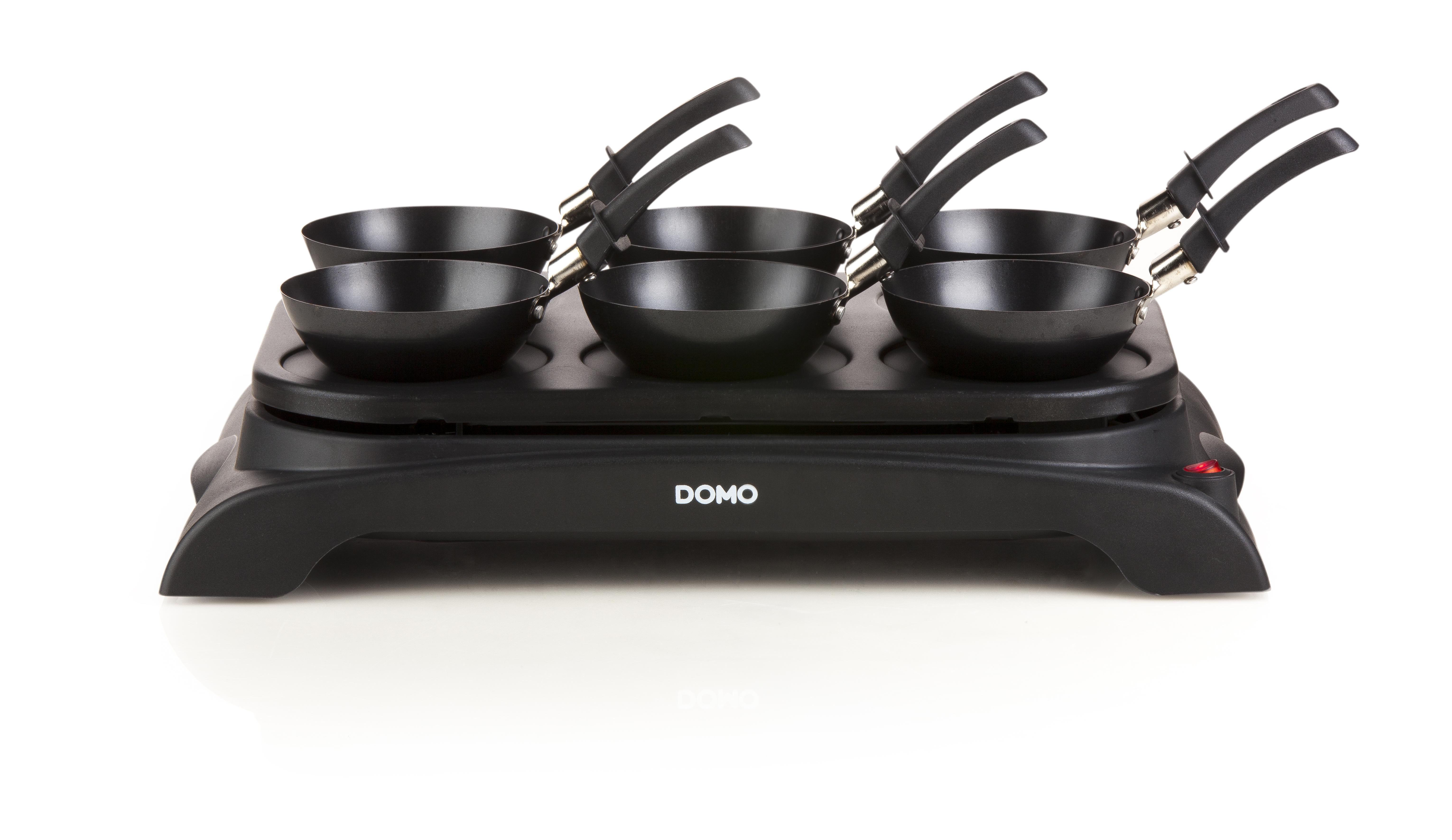 DOMO DO8710W Gourmet-Set Schwarz