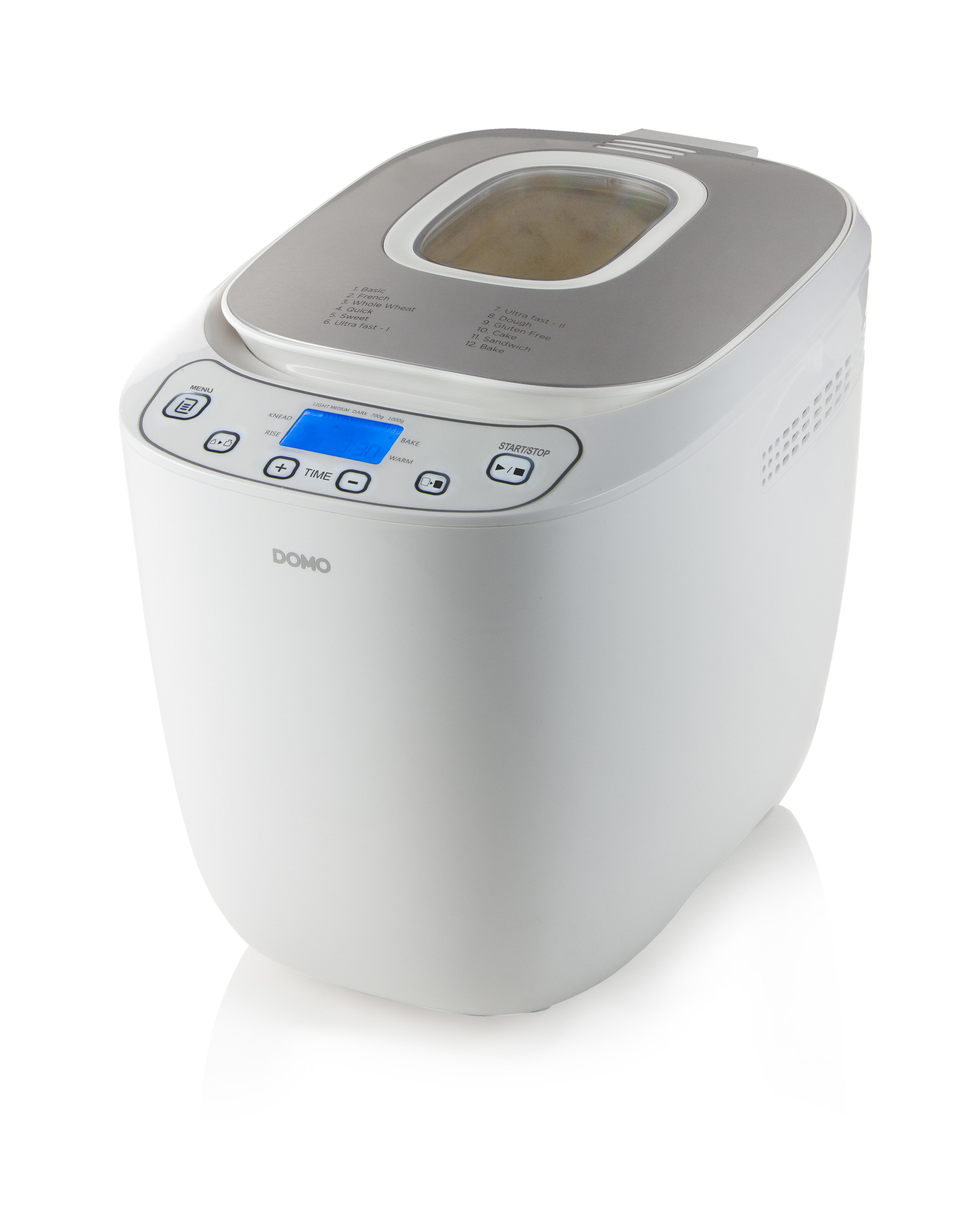 DOMO B3963 (Brotbackautomat, Weiß)