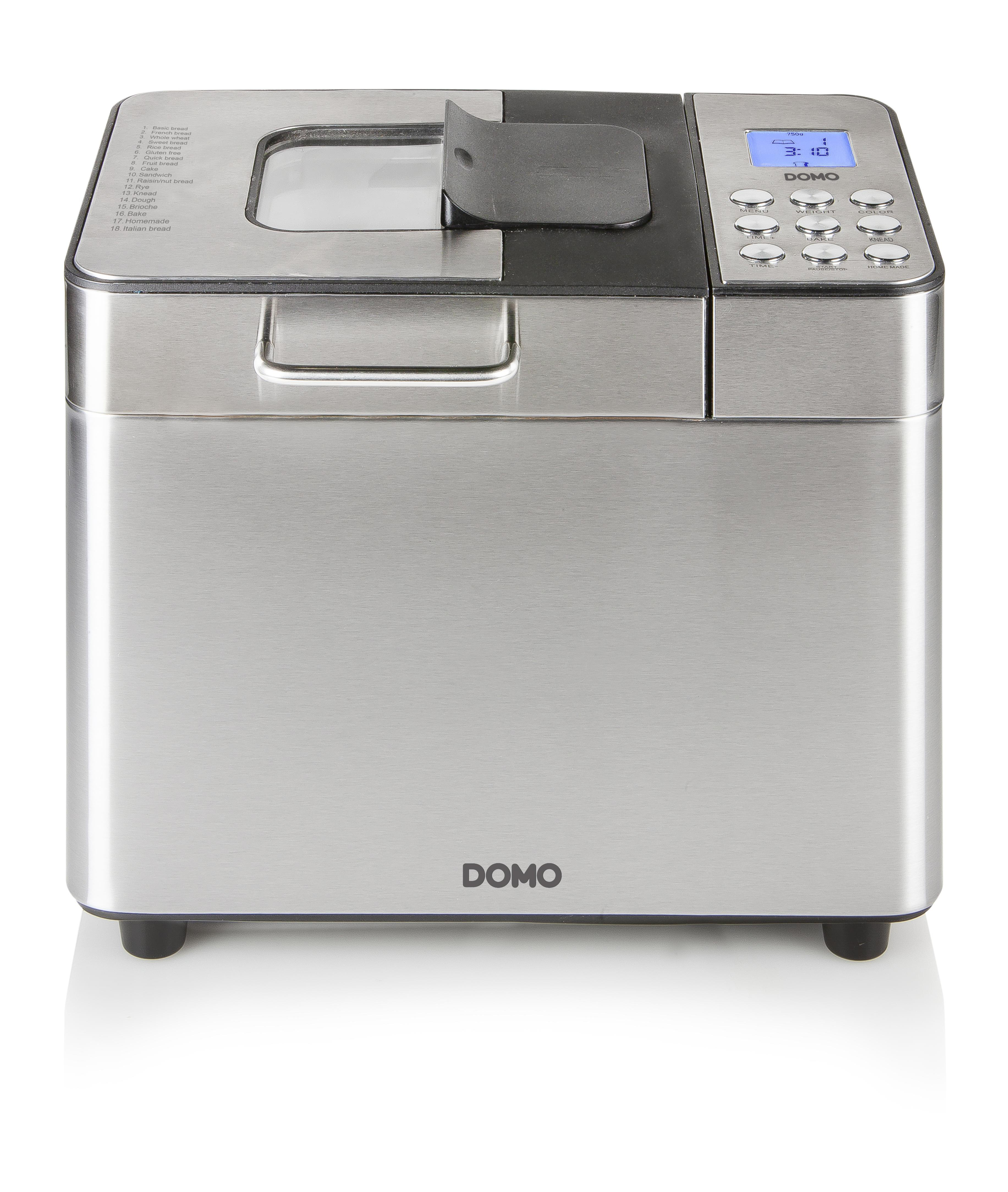 DOMO B3971 (Brotbackautomat, Silber)