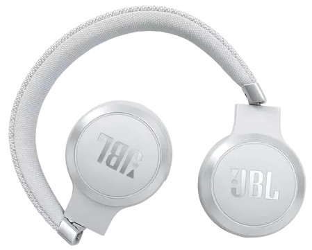 JBL JBLLIVE460NCWHT LIVE 460 NC ON-EARBT NC WH On-ear Draadloze hoofdtelefoon Wit
