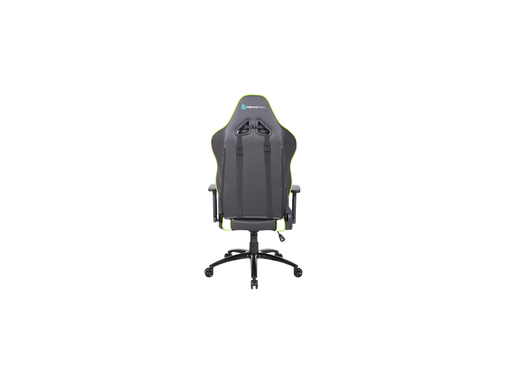 Silla gaming - Newskill Kaidan, Reposabrazos 3D, Hasta 150 kg, PU transpirable + Carbón, Verde