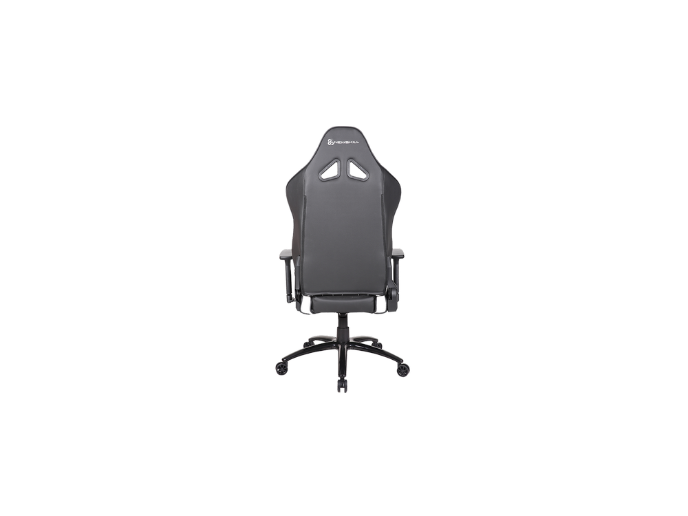 Silla gaming - Newskill Kaidan, Reposabrazos 3D, Hasta 150 kg, PU transpirable + Carbón, Negro