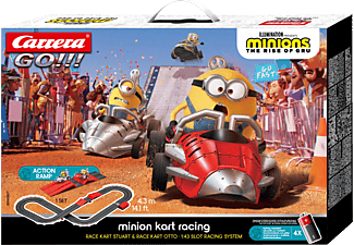 CARRERA (TOYS) Minion Kart Racing Rennbahn, Mehrfarbig