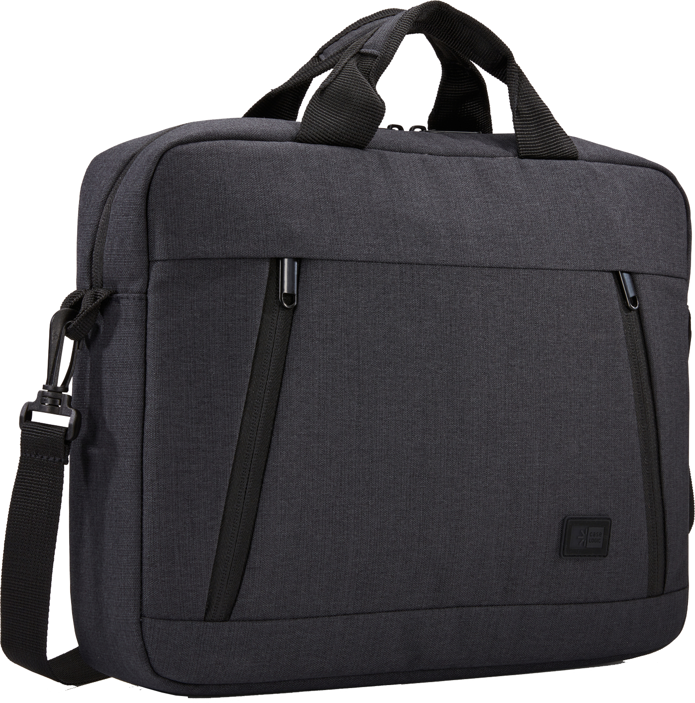 Case Logic Huxton 13 Inch Laptopattaché Zwart afbeelding