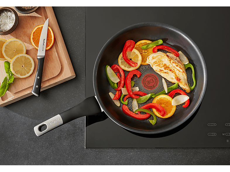 Tefal Revive Black Koekenpan 24 cm - Keramisch - Inductie - PFAS-vrij kopen? | | Standaard koekenpannen