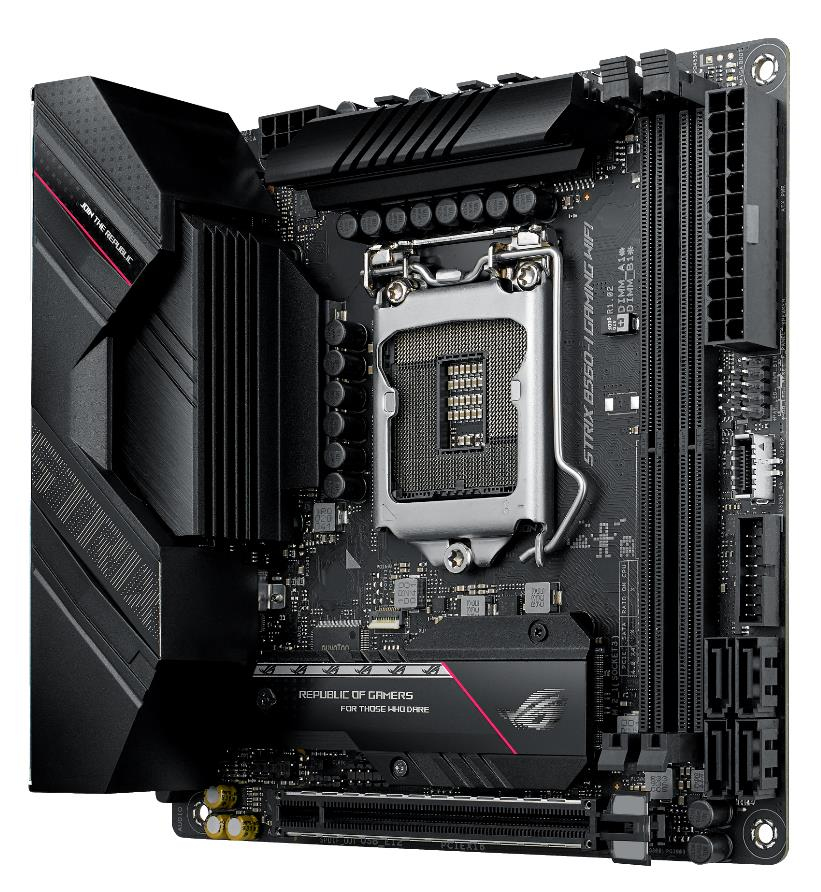 ASUS ROG STRIX B560-I GAMING WIFI (90MB16Y0-M0EAY0) Gaming-Mainboard Schwarz