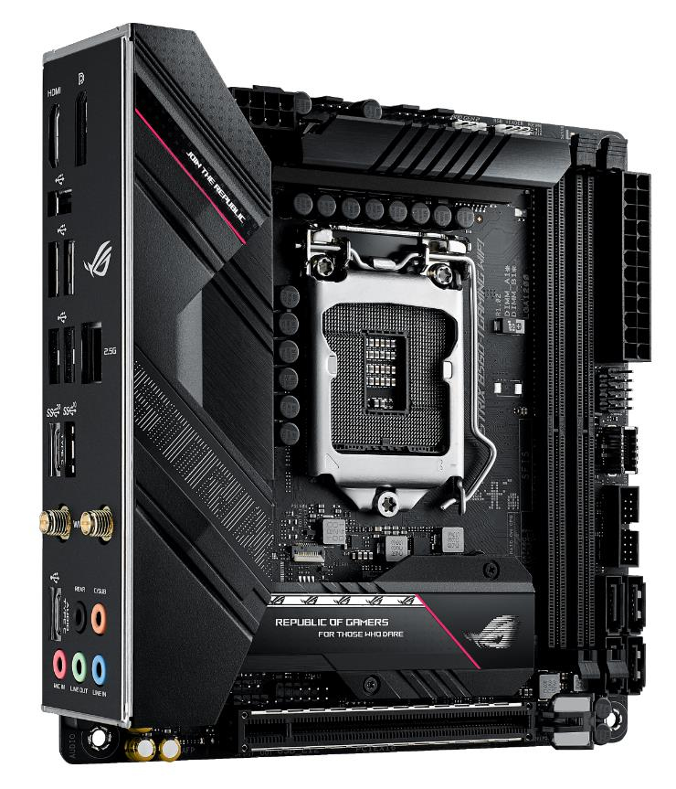 ASUS ROG STRIX B560-I GAMING WIFI (90MB16Y0-M0EAY0) Gaming-Mainboard Schwarz