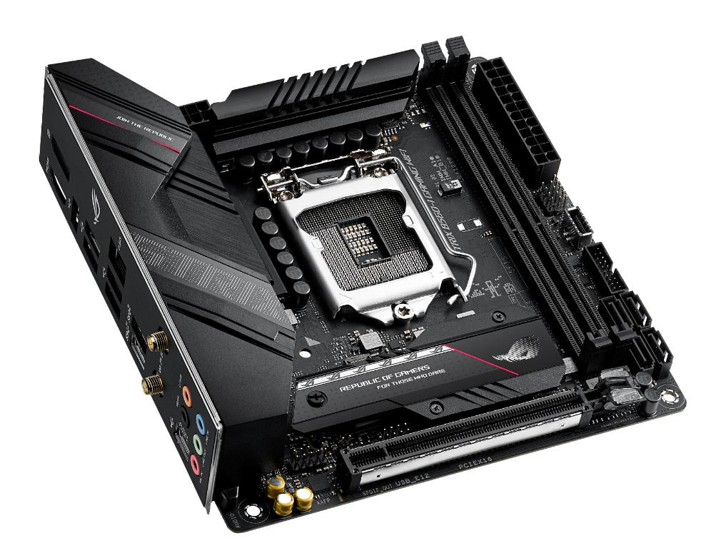 ASUS ROG STRIX B560-I GAMING WIFI (90MB16Y0-M0EAY0) Gaming-Mainboard Schwarz