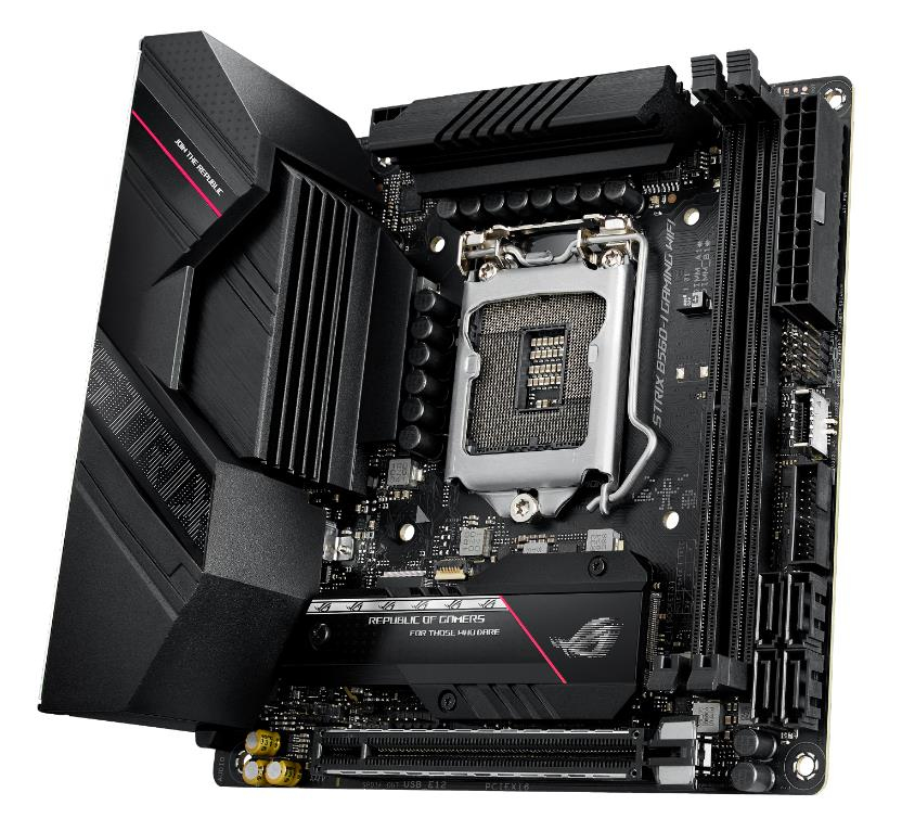 ASUS ROG STRIX B560-I GAMING WIFI (90MB16Y0-M0EAY0) Gaming-Mainboard Schwarz