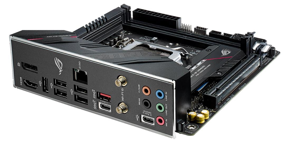 ASUS ROG STRIX B560-I GAMING WIFI (90MB16Y0-M0EAY0) Gaming-Mainboard Schwarz