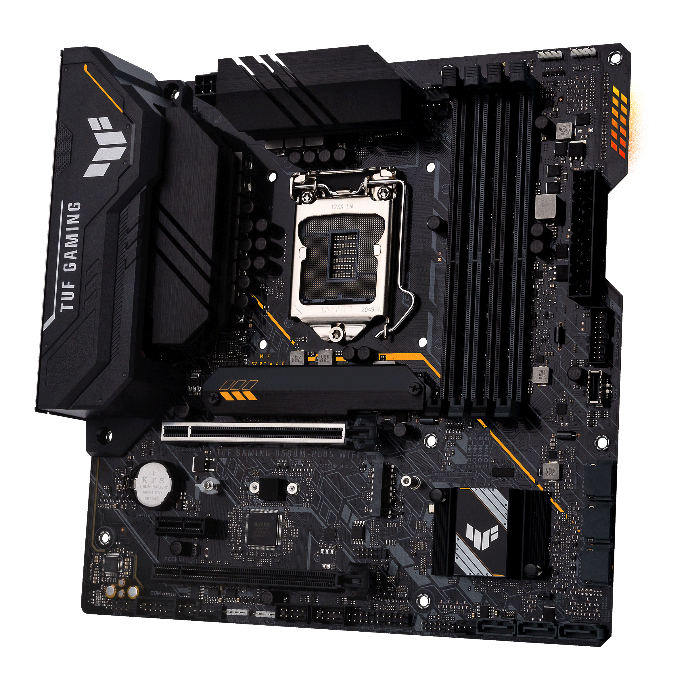 ASUS TUF GAMING B560M-PLUS WIFI Gaming-Mainboard (90MB1770-M0EAY0) Schwarz