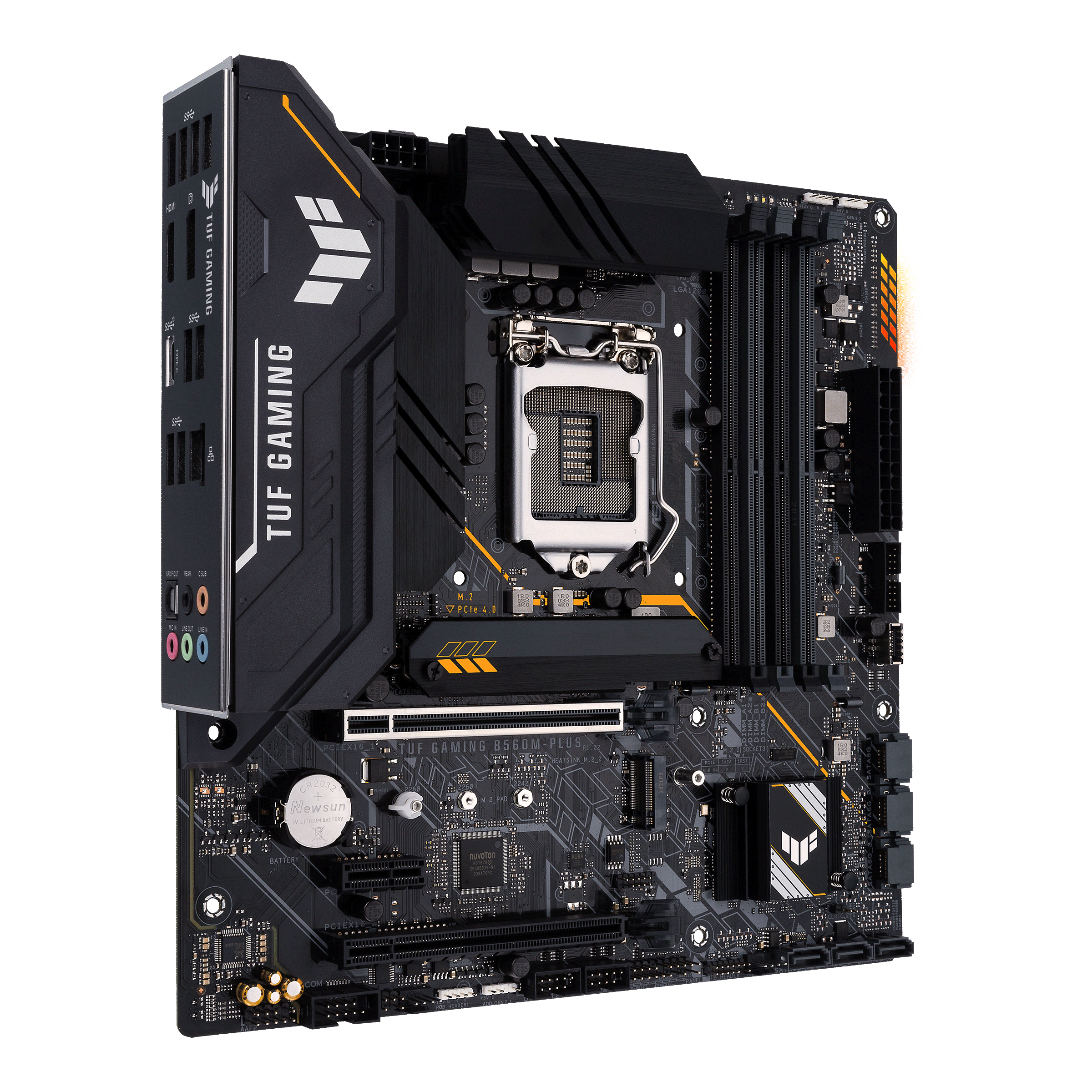 ASUS TUF GAMING B560M-PLUS (90MB1780-M0EAY0) Gaming-Mainboard Schwarz