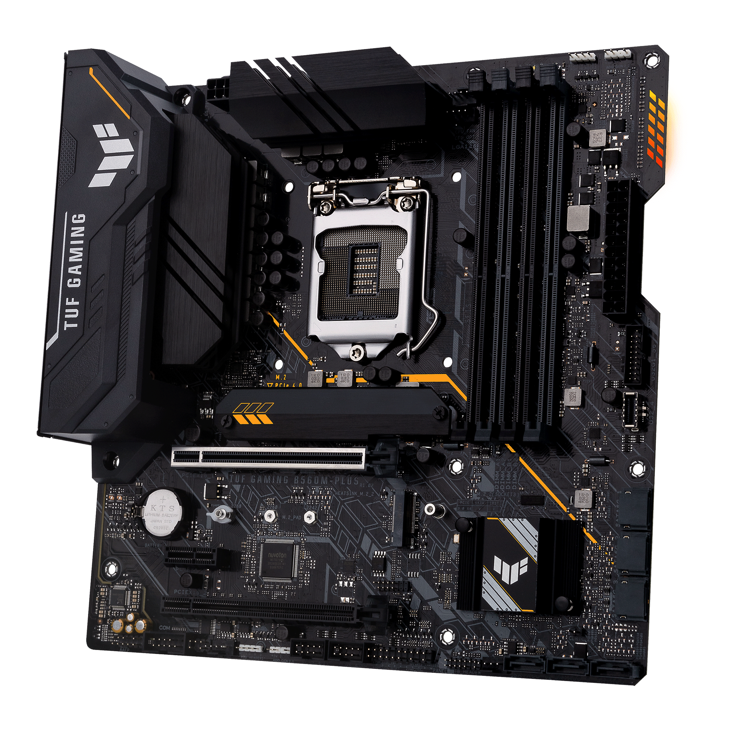 ASUS TUF GAMING B560M-PLUS (90MB1780-M0EAY0) Gaming-Mainboard Schwarz