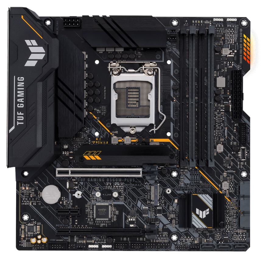 ASUS TUF GAMING B560M-PLUS (90MB1780-M0EAY0) Gaming-Mainboard Schwarz