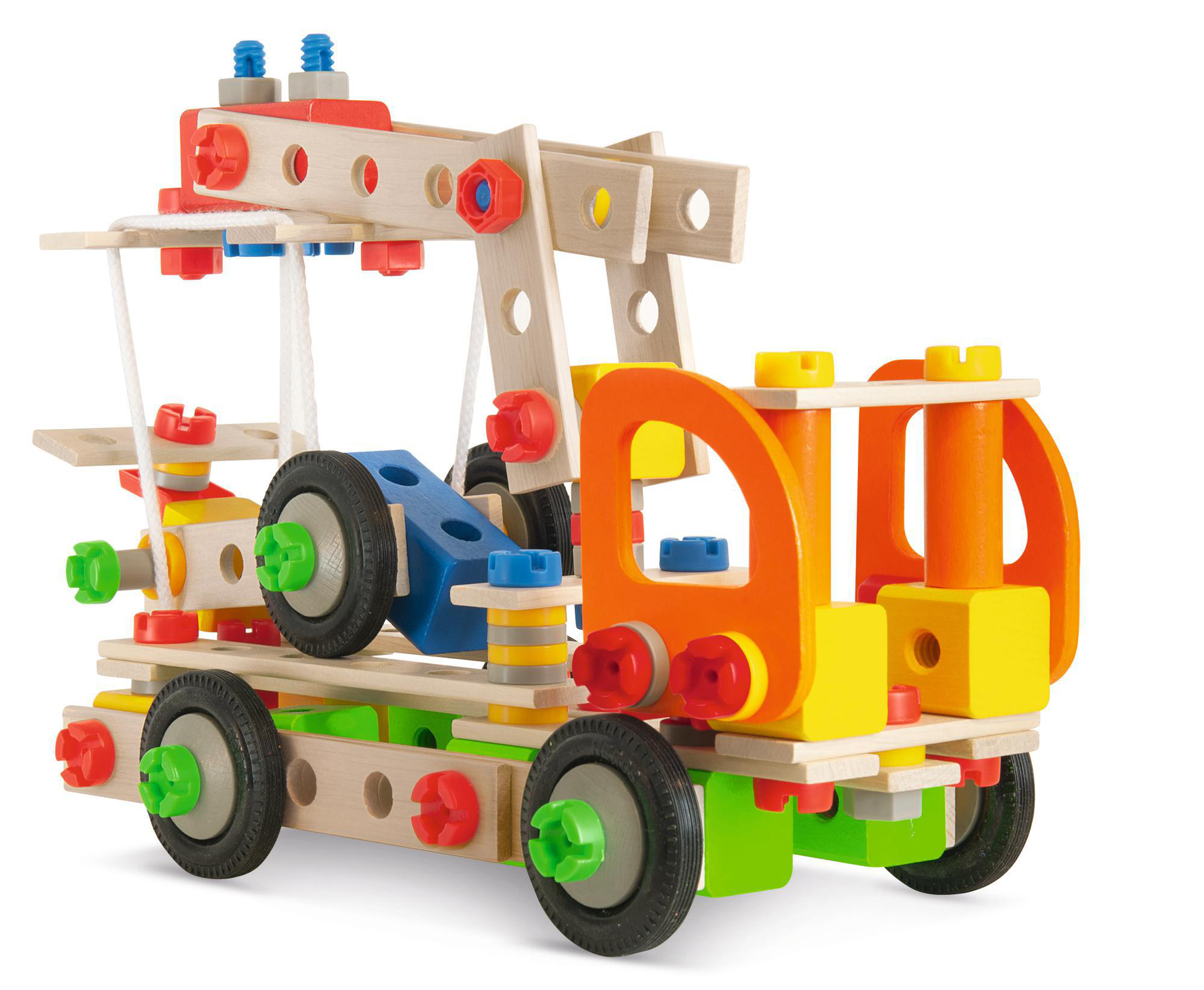 EICHHORN Kranwagen Constructor, Mehrfarbig