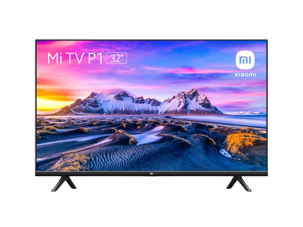 TV LED 32" - Xiaomi Mi TV P1, HD, Smart TV, WiFi, Control por voz, AndroidTV, Dolby Audio™ y DTS-HD, Negro