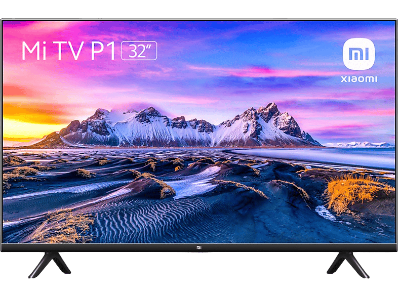 TV LED 32" | Xiaomi Mi TV P1, HD, Smart TV, WiFi, Control por voz, Dolby Audio™ y DTS-HD, Negro