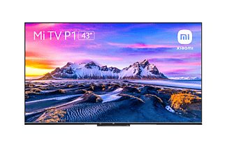 TV LED 43" - Xiaomi Mi TV P1, UHD 4K, Smart TV, WiFi, Control por voz, AndroidTV, Dolby Audio™ y DTS-HD, Negro