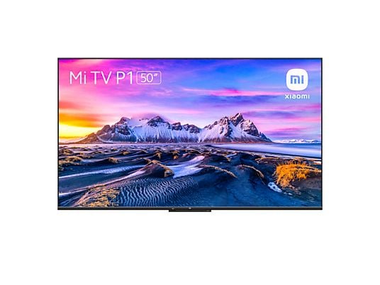 TV LED 50" - Xiaomi Mi TV P1, UHD 4K, Smart TV, HDR10+, Control por voz, Dolby Audio™ y DTS-HD, Negro