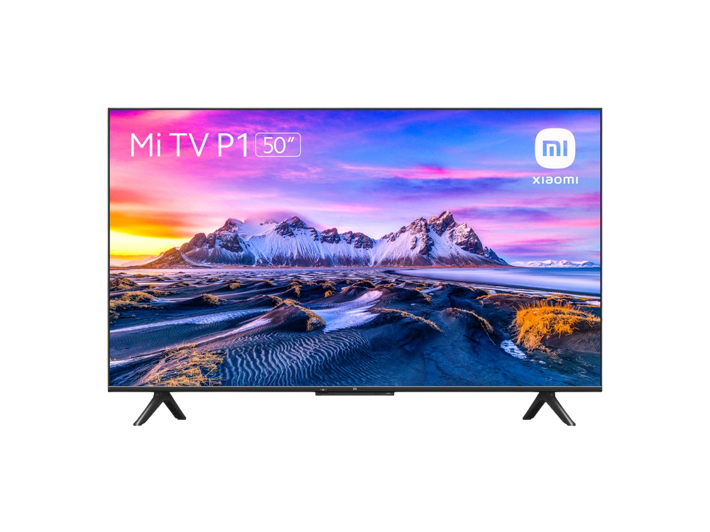 TV LED 50" - Xiaomi Mi TV P1, UHD 4K, Smart TV, HDR10+, Control por voz, Dolby Audio™ y DTS-HD, Negro