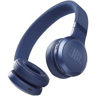 Auriculares inalámbricos - JBL Live 460NC, De diadema, Bluetooth 5.0, Hasta 50 horas, ANC, Azul