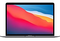 APPLE MacBook Air 13 Zoll, M1 Chip 8-Core und 7-Core GPU, 8GB RAM, 256GB SSD, Space Grau (MGN63D/A)