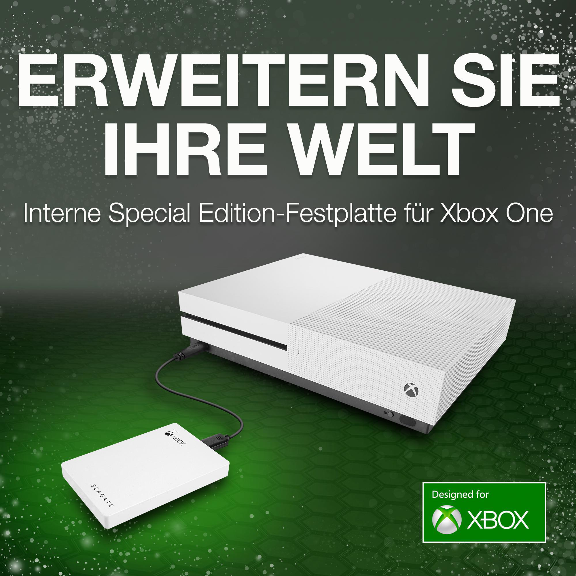SEAGATE Game Drive für Xbox GamePass Edition (STEA2000417), Festplatte, Weiß