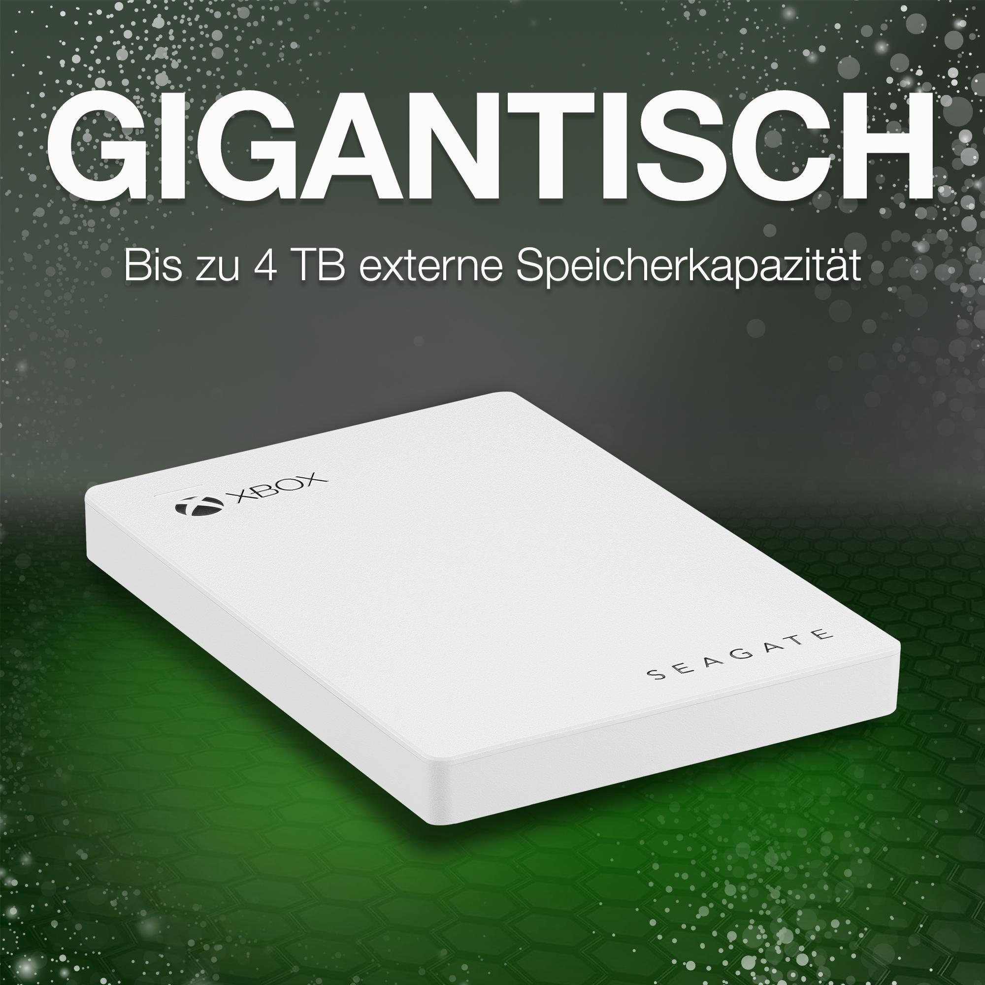 SEAGATE Game Drive für Xbox GamePass Edition (STEA2000417), Festplatte, Weiß