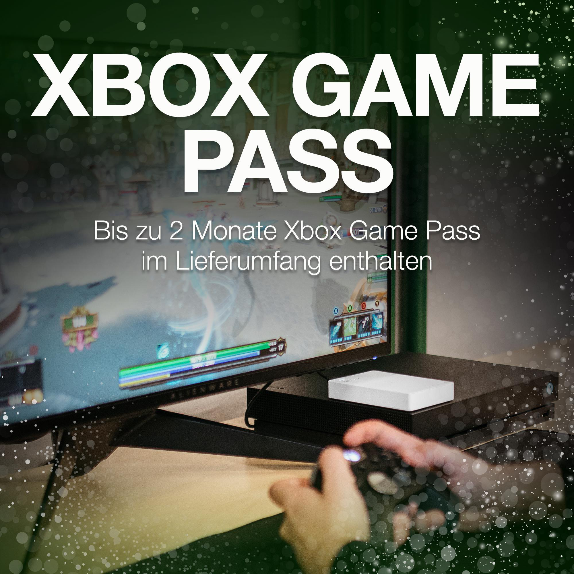 SEAGATE Game Drive für Xbox GamePass Edition (STEA2000417), Festplatte, Weiß