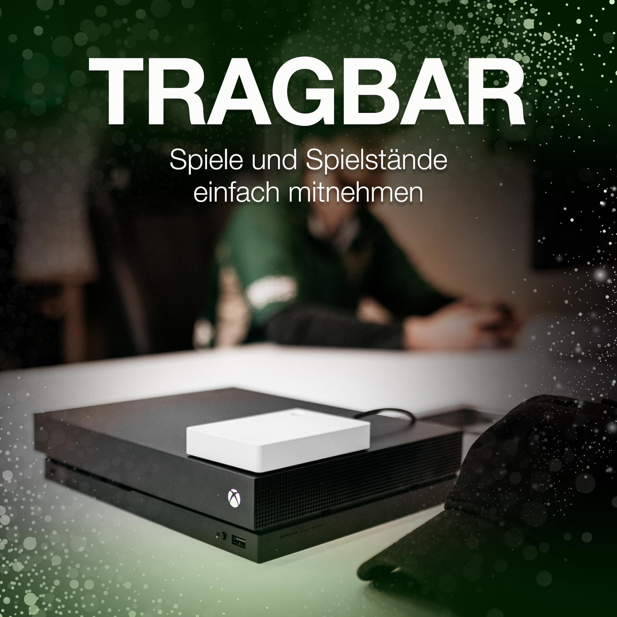 SEAGATE Game Drive für Xbox GamePass Edition (STEA2000417), Festplatte, Weiß