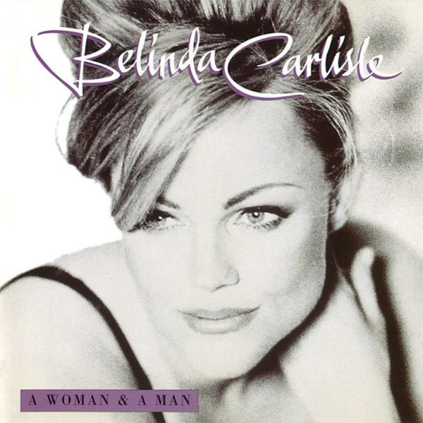 Belinda Carlisle album borító. Rövid hajú nő, fekete-fehérben. Album címe.