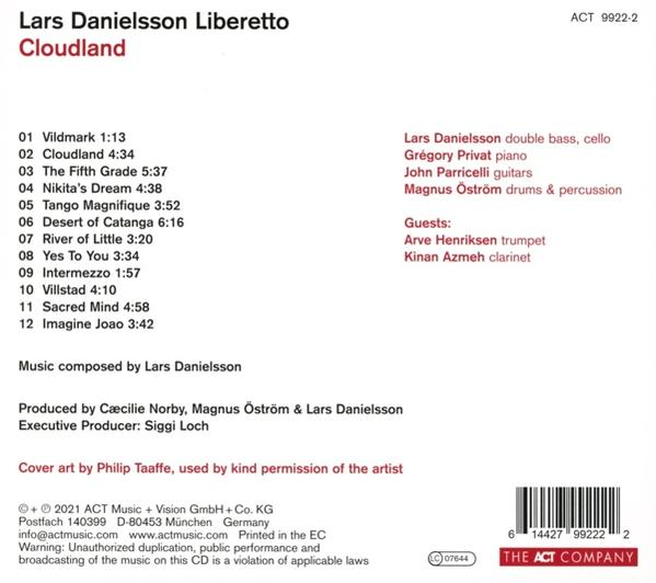 Lars Danielsson Liberetto - CLOUDLAND  - (CD)