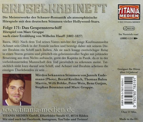 Gruselkabinett - Gruselkabinett - Folge 171  - (CD)