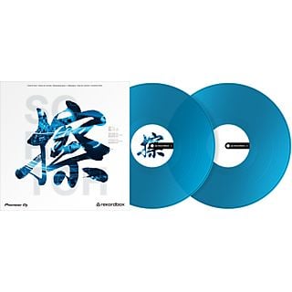 PIONEER DJ RB-VD2-CB - Control Vinyl-Set (Blau)