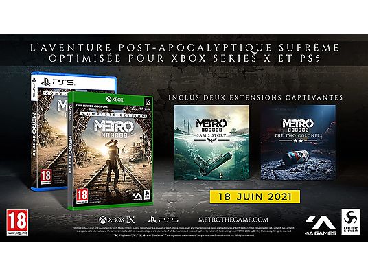 Metro Exodus : Complete Edition - PlayStation 5 - Francese