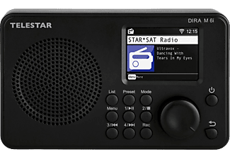 TELESTAR DIRA M 6i - Radio digitale (DAB+, FM, Internet radio, Nero)