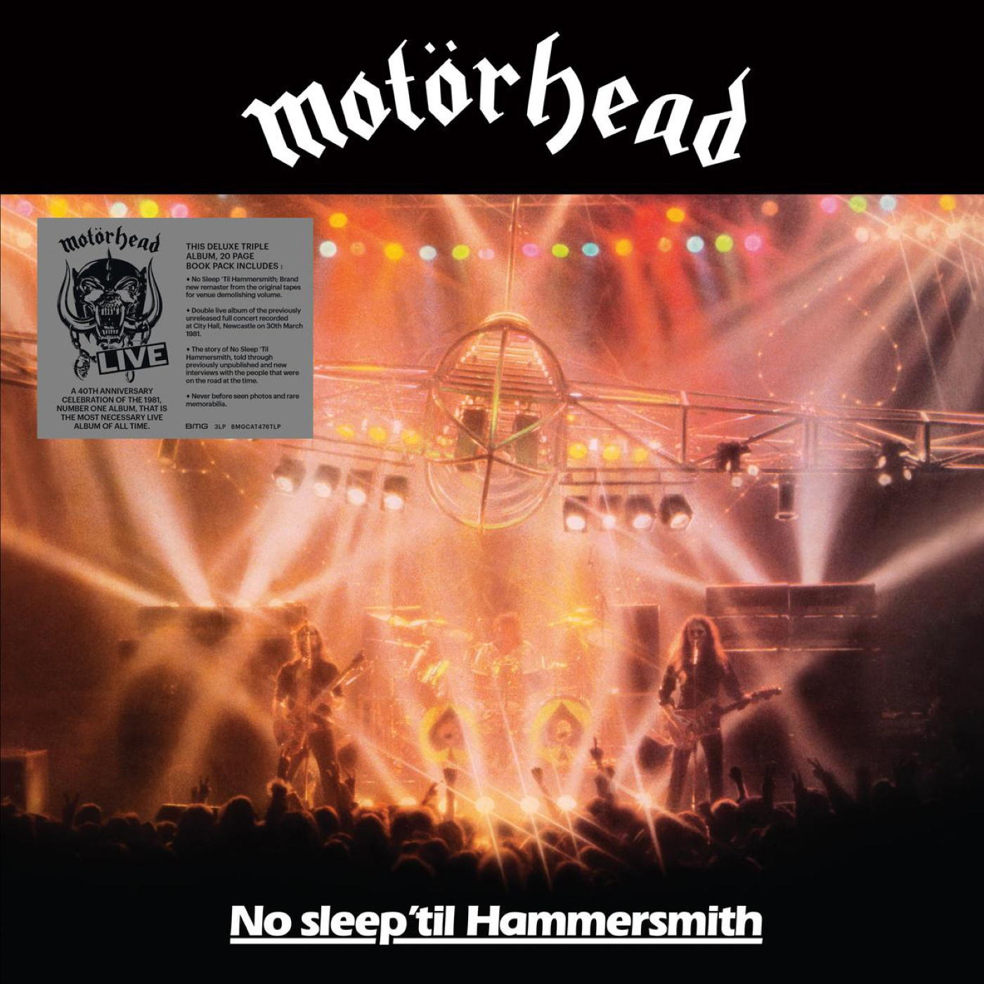 - Motörhead Deluxe No (Vinyl) Anniversary - Sleep Hammersmith(40th \'Til