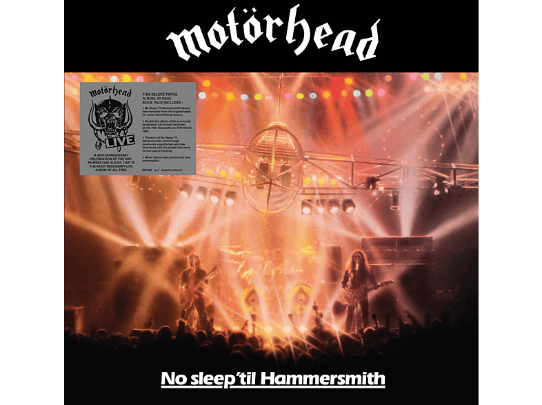 Motörhead - Anniversary \'Til Deluxe Sleep Hammersmith(40th (Vinyl) No 