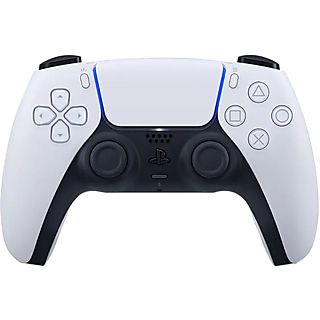 Mando PS5 - Sony PS5 DualSense™, Inalámbrico, Para PS5 y PC, Blanco