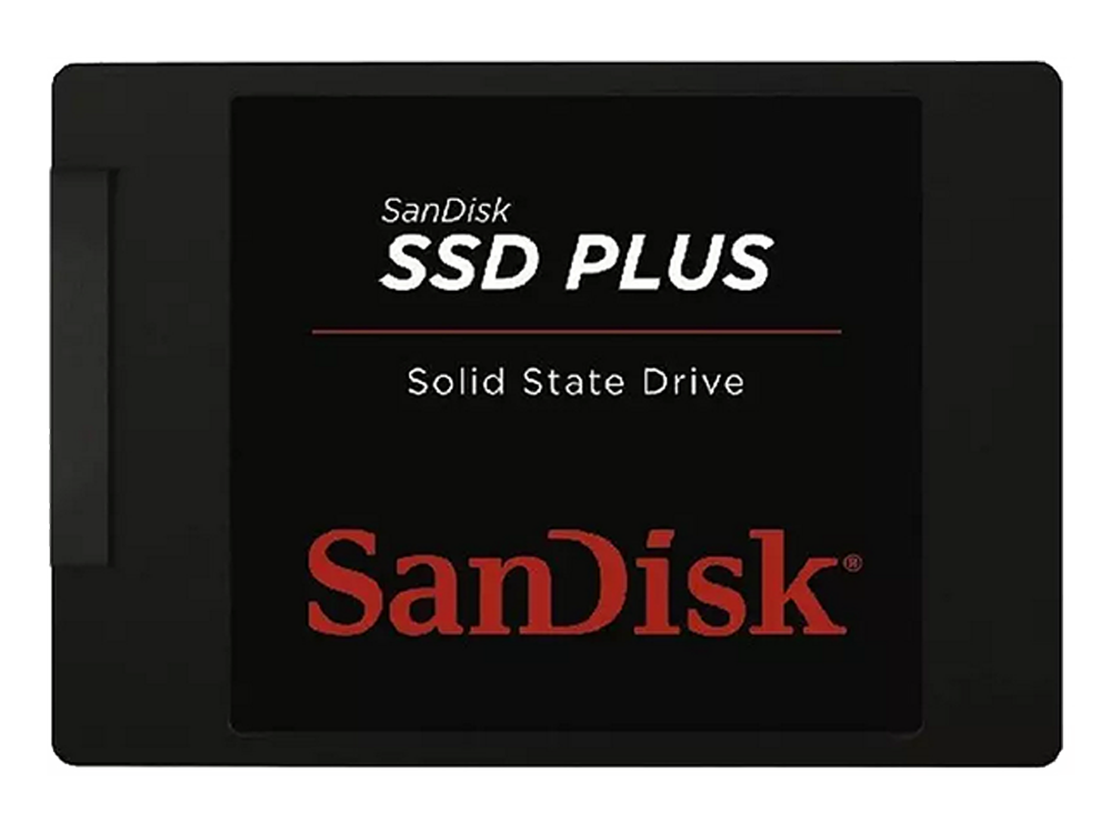 Sandisk Ssd Plus sata iii disco interno con hasta 535 mbs serial ata 1 tb negro 1tb 1000 gb duro 450 2.5 sdssda1t00g26 1t00 g26