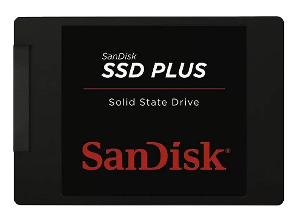 Sandisk Ssd Plus sata iii disco interno con hasta 535 mbs serial ata 1 tb negro 1tb 1000 gb duro 450 2.5 sdssda1t00g26 1t00 g26