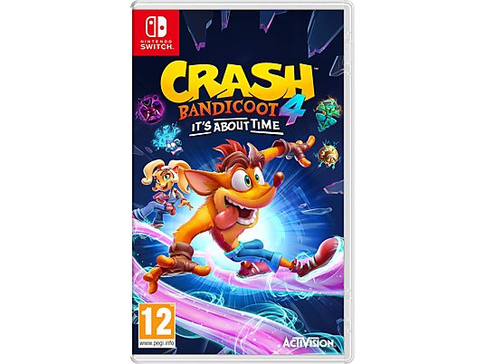 Crash Bandicoot 4: It`s About Time - Nintendo Switch - Tedesco