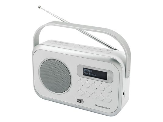 SOUNDMASTER DAB270WE - Radio numérique (DAB+, FM, Blanc)