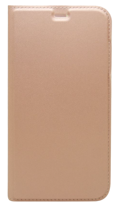 CASE AND PRO Xiaomi Redmi Note 10S Flip oldalra nyíló tok, RoseGold