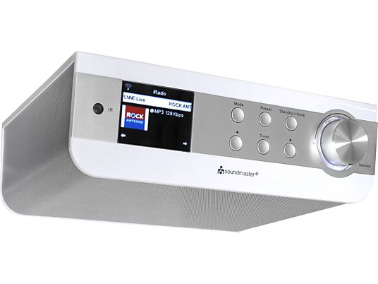 SOUNDMASTER IR1450WE - Internetradio (, Weiss/Silber)