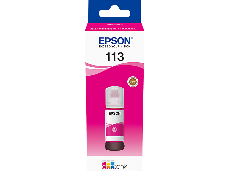 EPSON 113 EcoTank-Tintenflasche in Pigmentmagenta; Tintenpatrone
