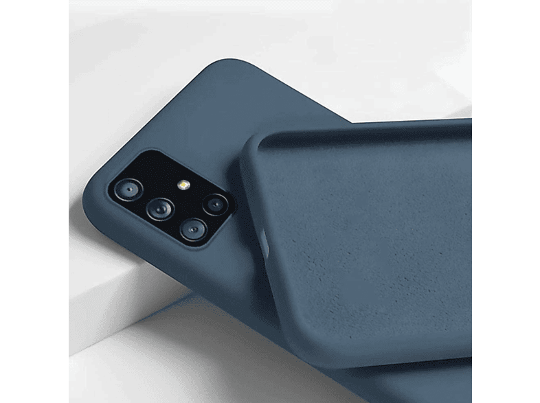 CASE AND PRO Premium szilikon tok, Realme 8 Pro 4G, Kék