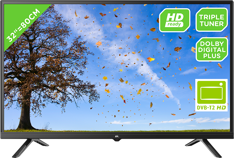 OK. ODL 32850HC-TB HD Ready LED Televízió, 80 cm
