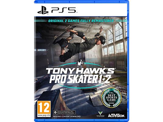 Tony Hawk's Pro Skater 1+2 - PlayStation 5 - Français